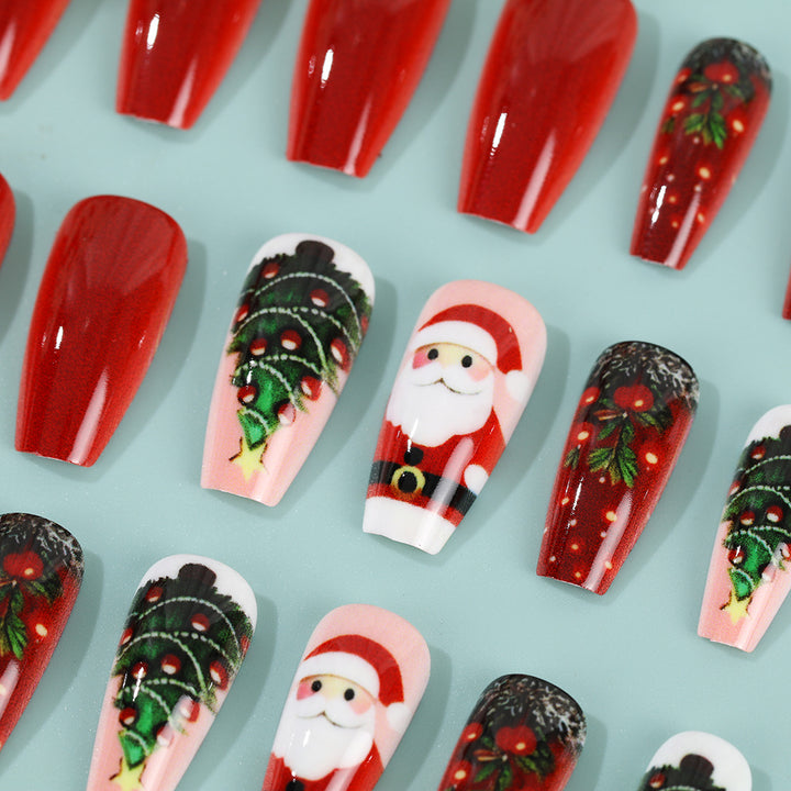 Weihnachts Kunstnägel Karnz