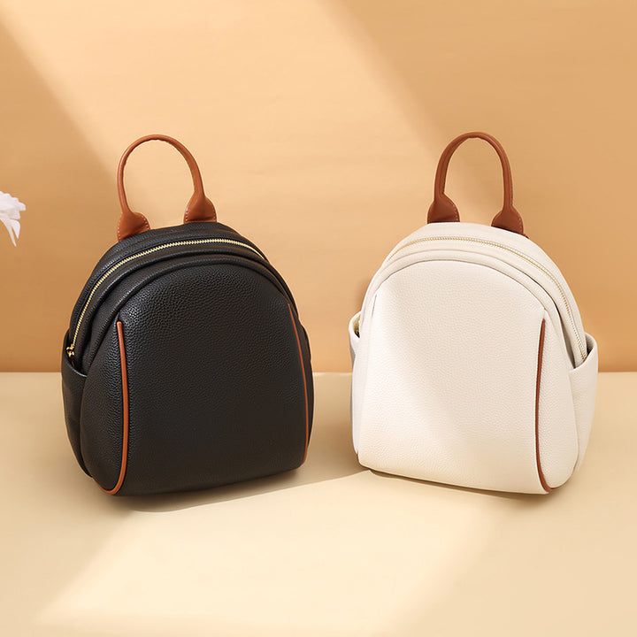 Stilvolles strukturiertes Mini-Rucksack Karnz
