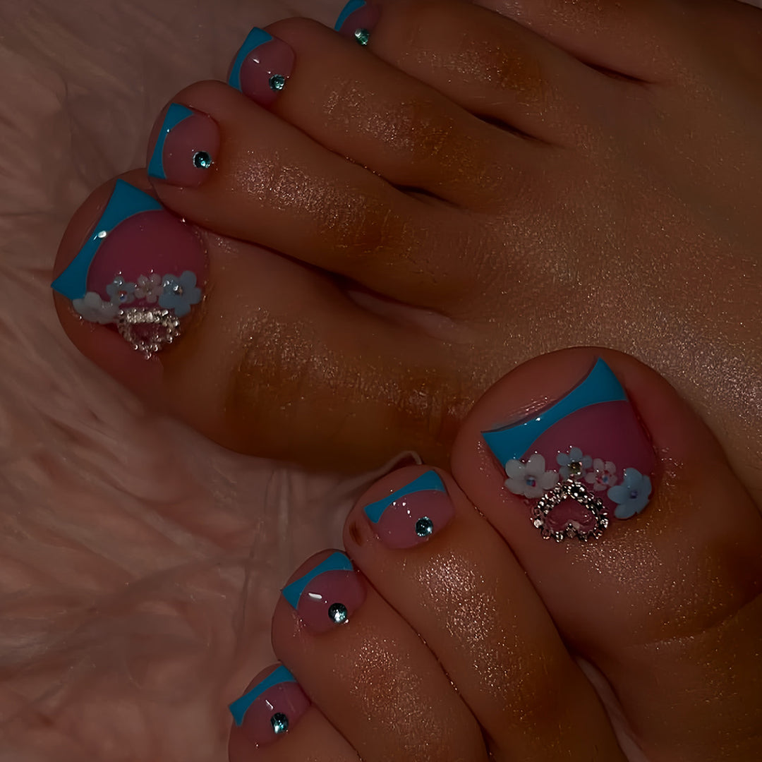 Elegante Nagelkunst Karnz