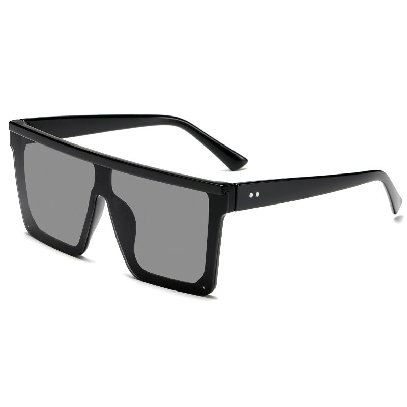 Damen modische visuelle Sonnenbrille mit breitem Rahmen Karnz