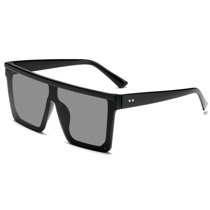 Damen modische visuelle Sonnenbrille mit breitem Rahmen Karnz