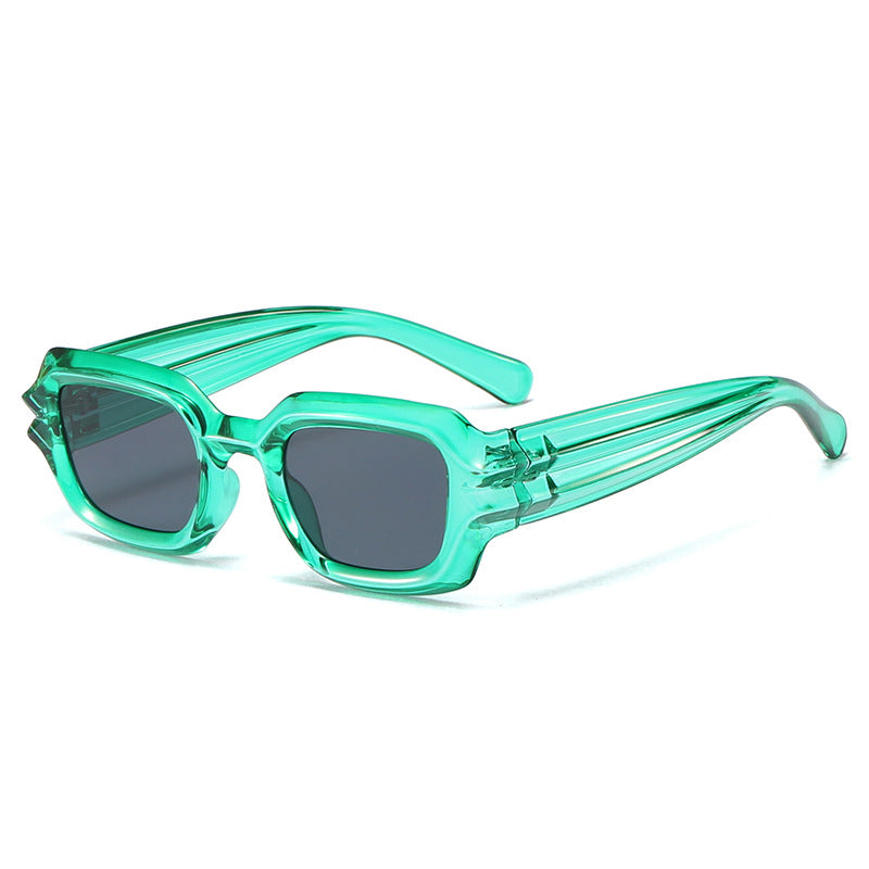 Damen Modische Sonnenbrille mit einzigartigem Rahmen und stylischen Details Karnz