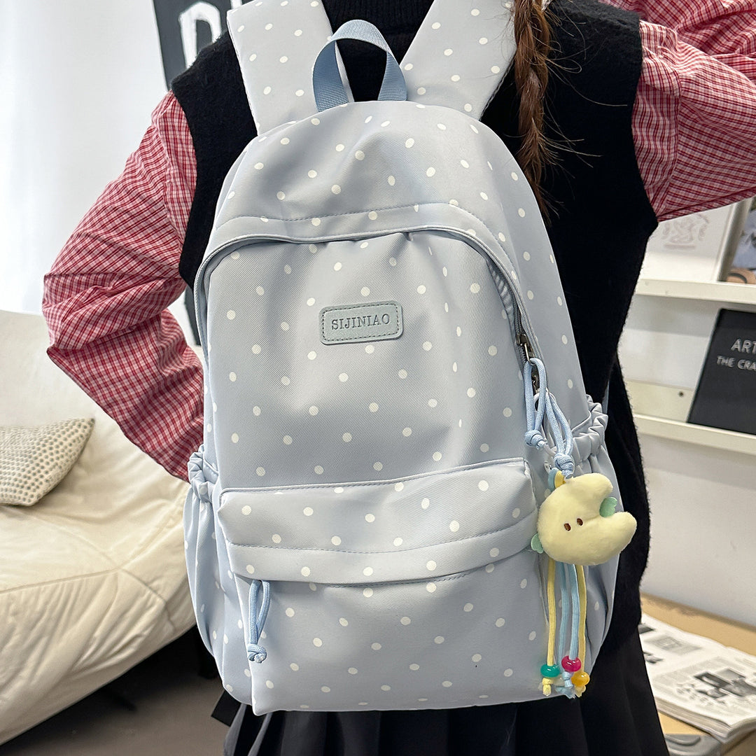 Stylischer Gepunkteter Rucksack Karnz 1791205577