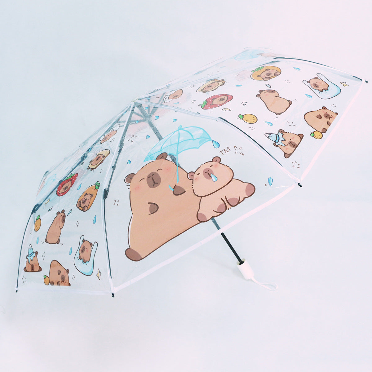 Damen Regenschirm mit süßem Bärenmotiv Karnz