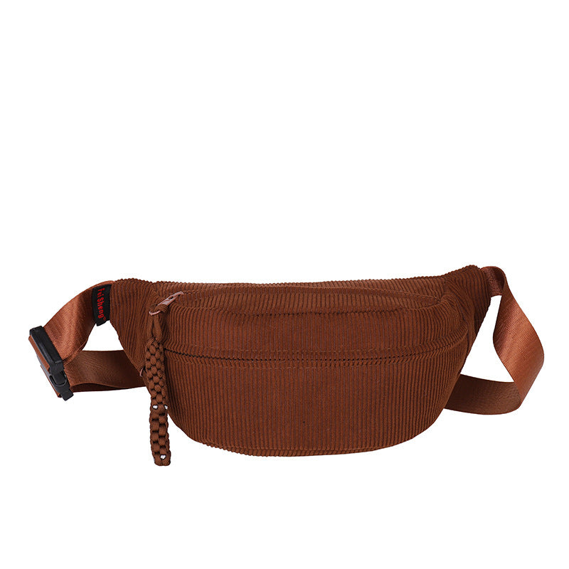 WoTrendy Corduroy Umhängetasche Karnz