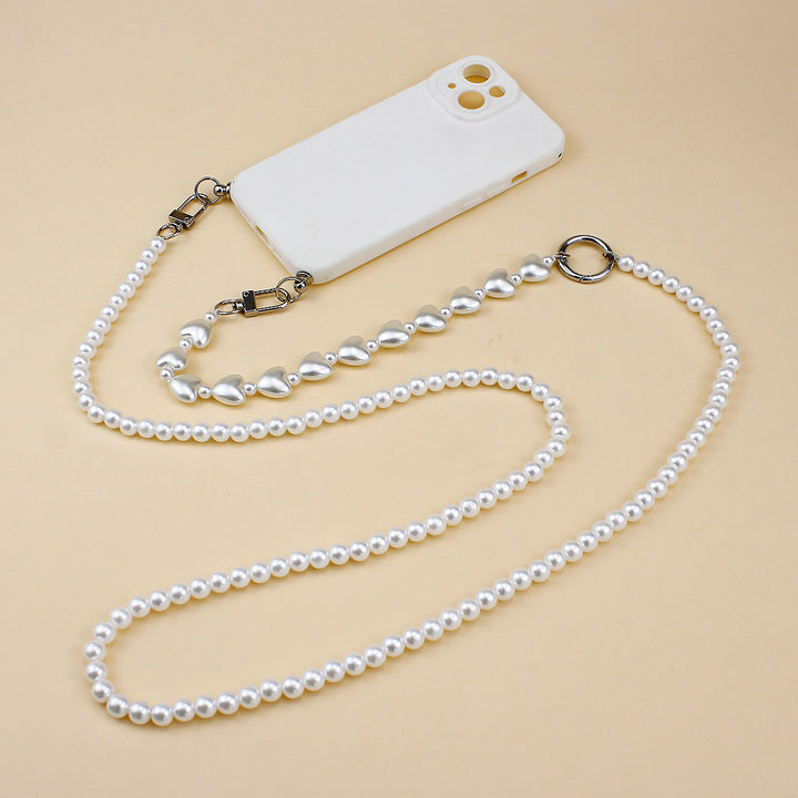 Elegante Perlenstich Halskette Karnz