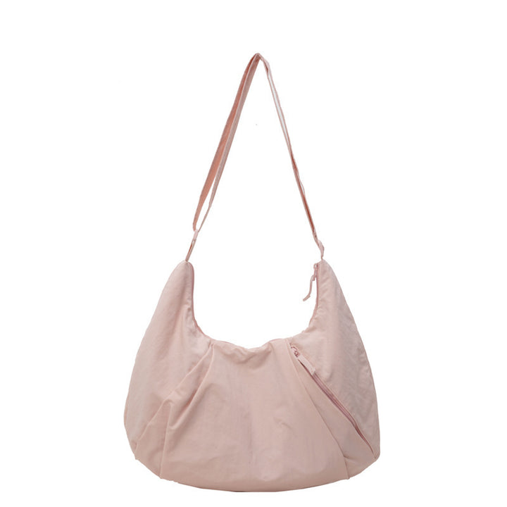 Weiche Stoff Freizeit Schultertasche