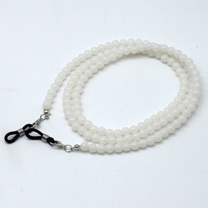 Perlenbrille Kette mit robusten Clips Karnz