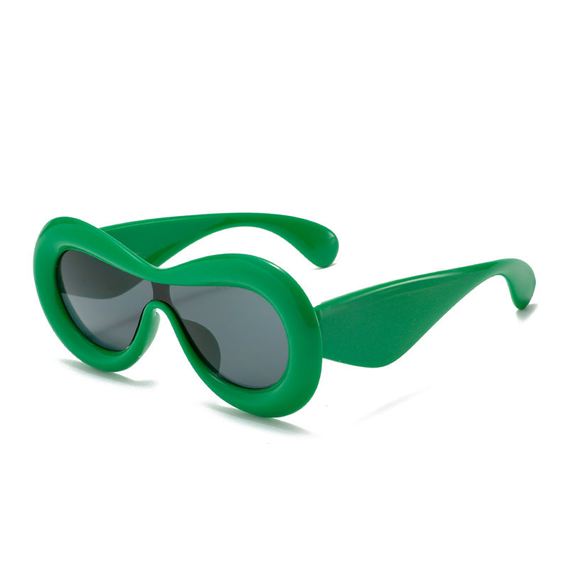 Damen außergewöhnliche Sonnenbrille Karnz