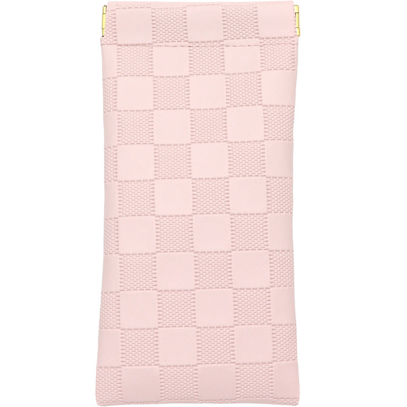 Modische karierte Tasche Karnz