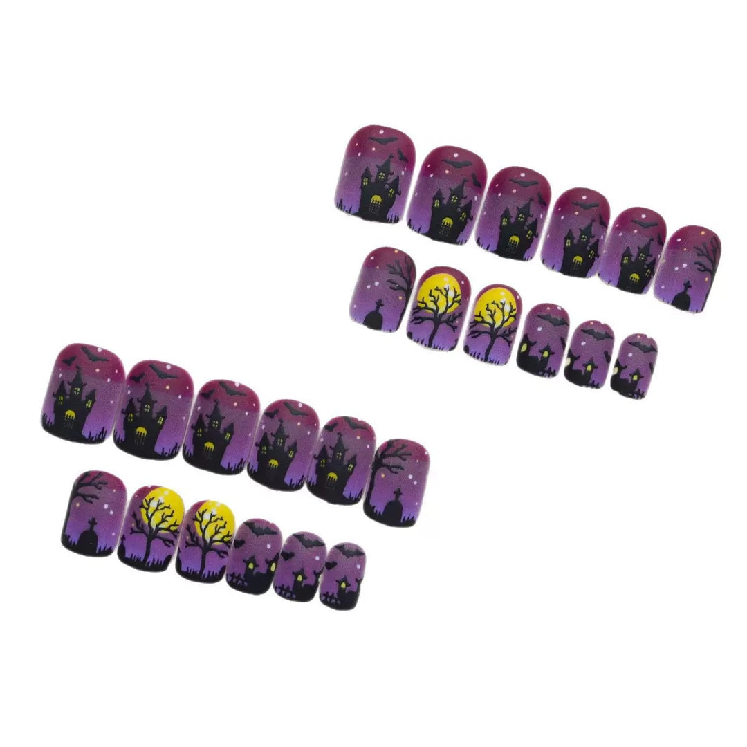 Halloween Nagelkunstset mit Gruseligen 3D-Motiven Karnz