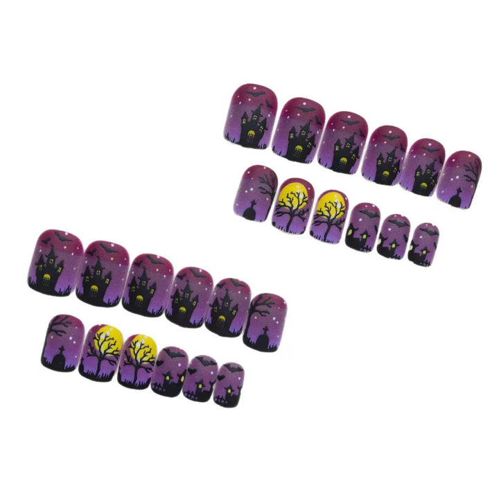 Halloween Nagelkunstset mit Gruseligen 3D-Motiven Karnz