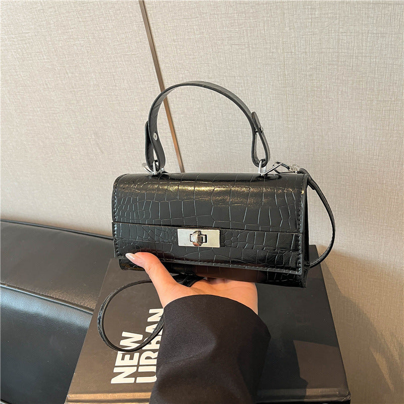 Krokodilmuster Strukturierte Handtasche