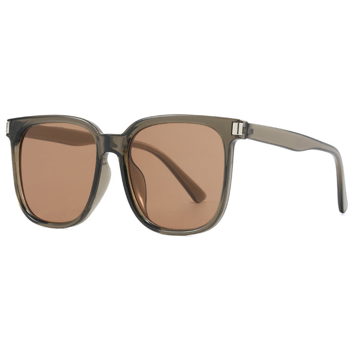 Oversized Schildpatt-Sonnenbrille