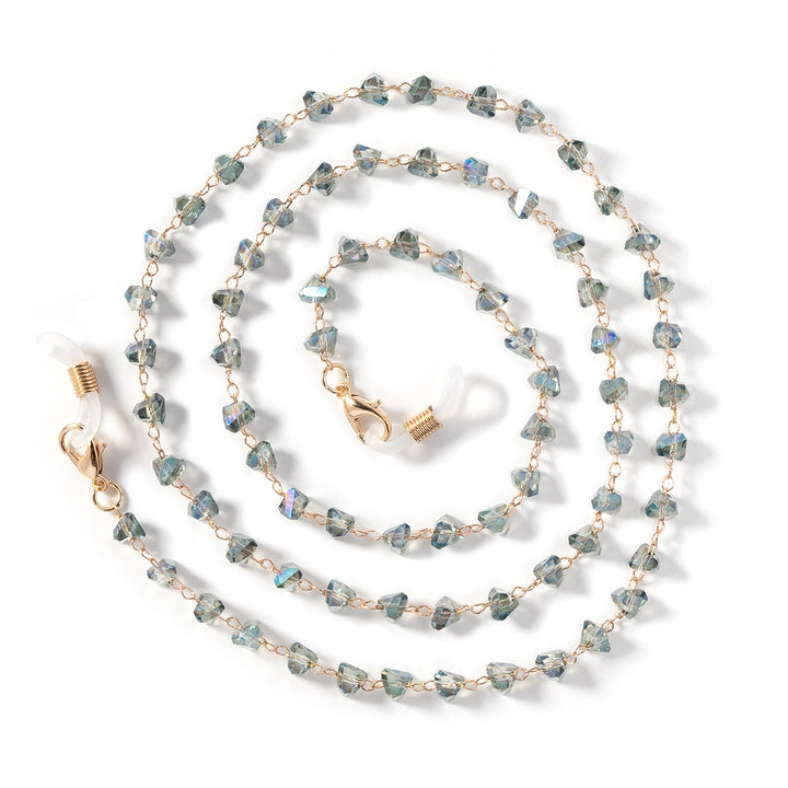 Chic Geometrischer Perlen Brillenhalter Karnz