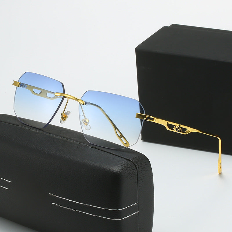 Damen modische Sonnenbrille mit luxuriösem Rahmen und ergonomischem Design Karnz