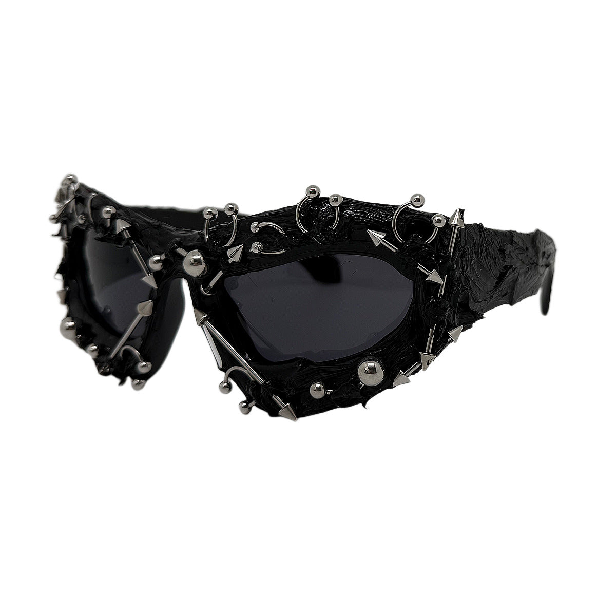 Damen modische Sportsonnenbrille mit spitzen Details Karnz