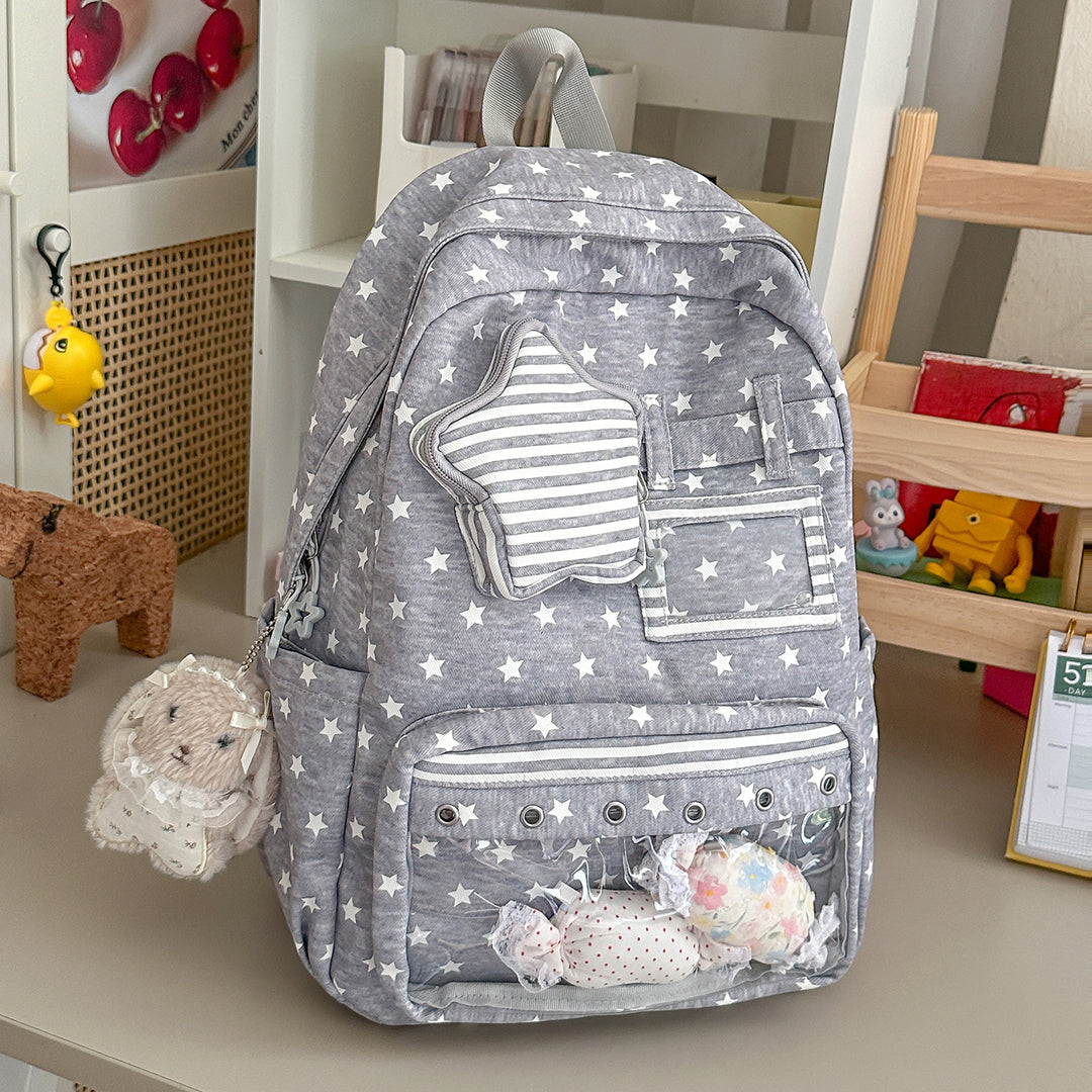 Fun Star-verzierte Freizeit-Rucksack Karnz 1791204793