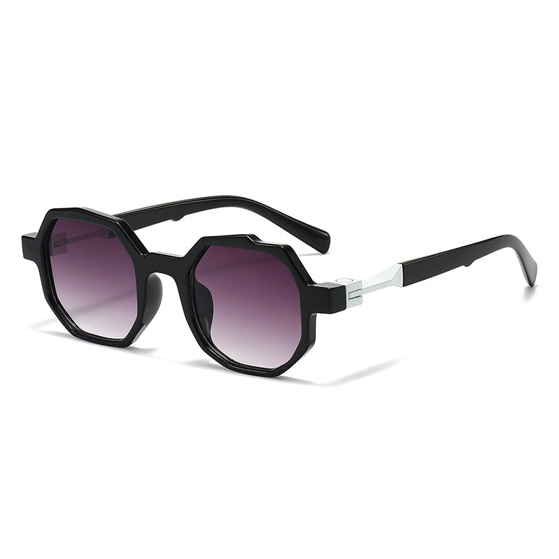 Damen stilvolle geometrische Sonnenbrille Karnz