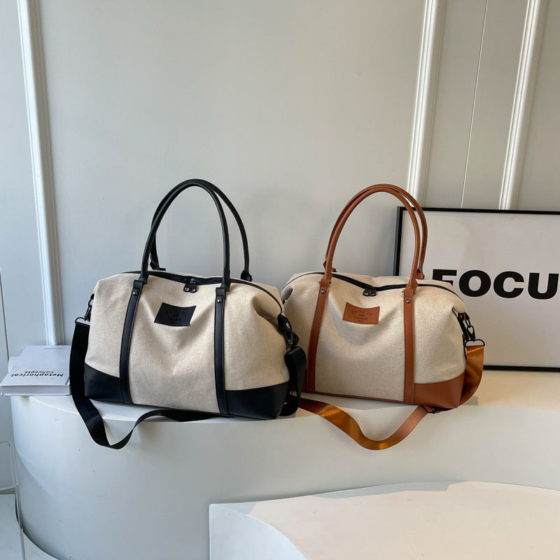 Geräumige Canvas Wochenend-Duffel