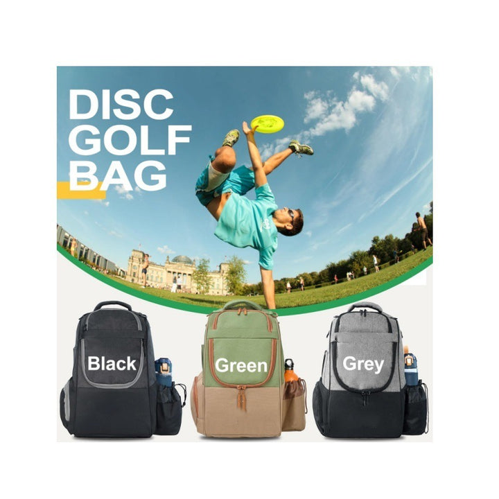 Discgolf-Rucksack mit Speziellen Fächern Für Frisbees und Getränke Karnz