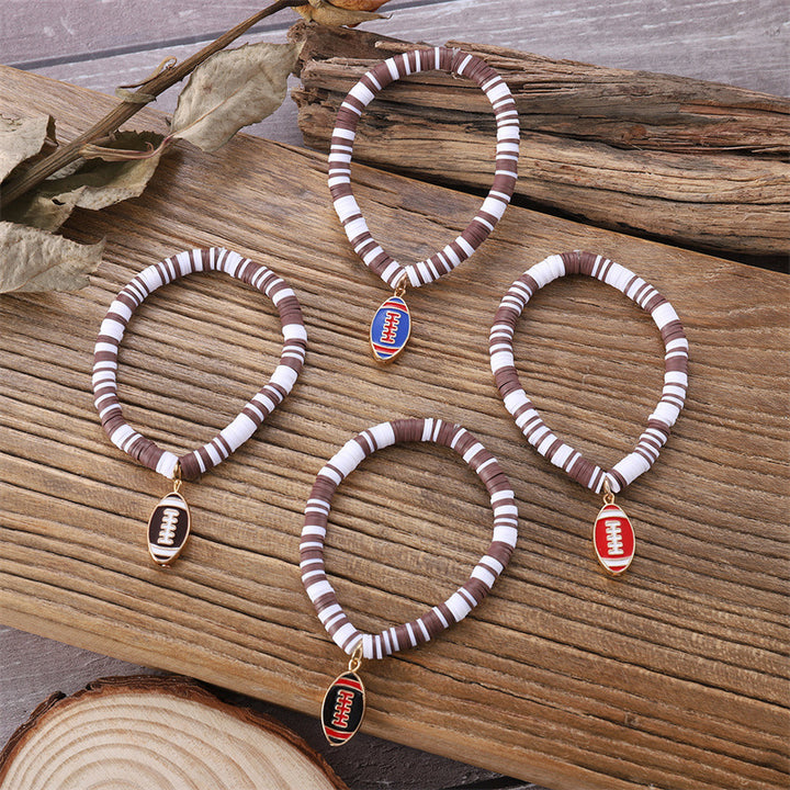 Sport-Themen Charm-Armband Karnz