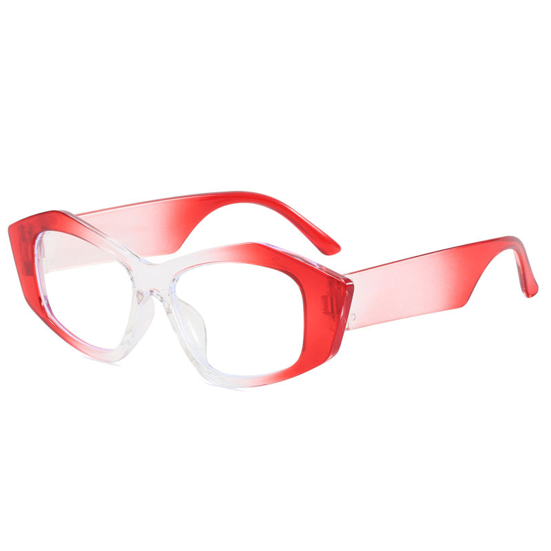 Damen Modische Augenbrille mit auffälliger Rahmenform Karnz