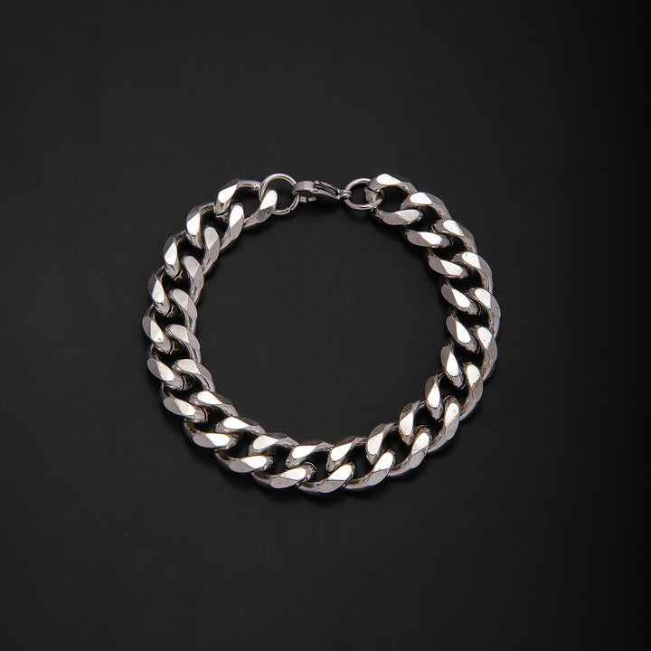 Fetter kubanische Gliederkette Armband Karnz