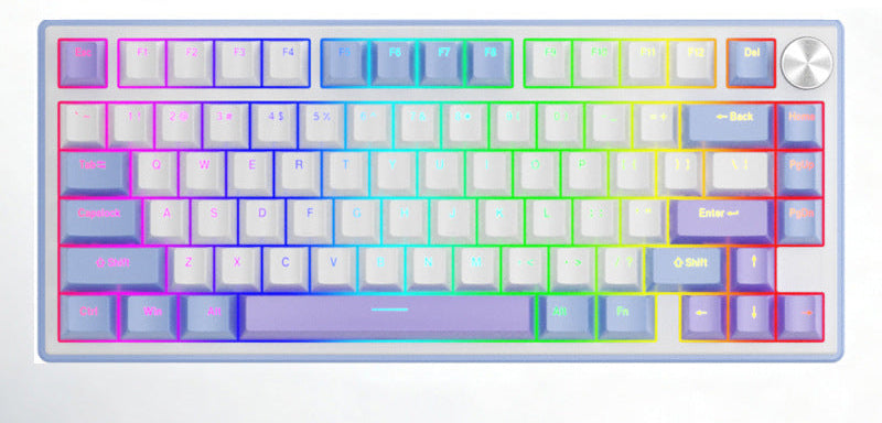 Gasket Mount RGB Gaming Tastatur Karnz