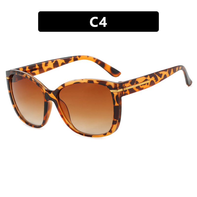 Damen oversized Sonnenbrille mit elegantem Kunststoffrahmen und schützendem UV-Filter Karnz