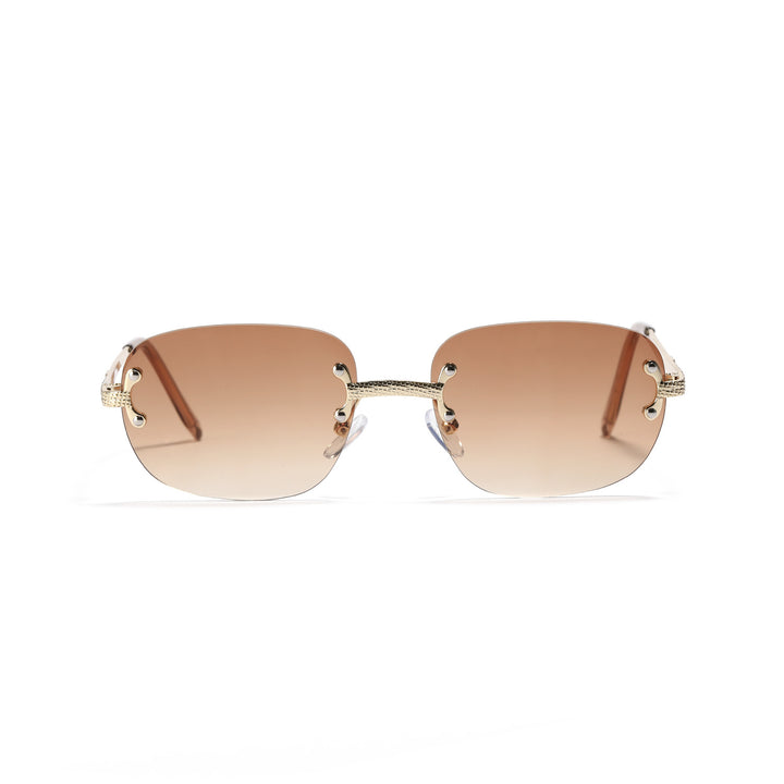 Damen oversized Sonnenbrille mit luxuriösen Akzenten Karnz