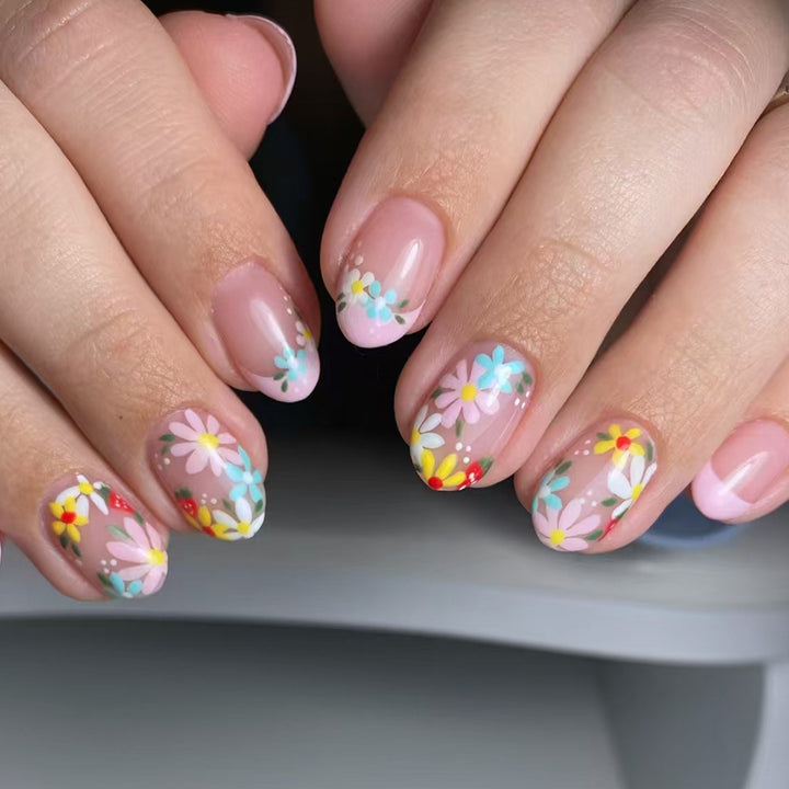 Floral Design Gel Nagelkunst Set Karnz
