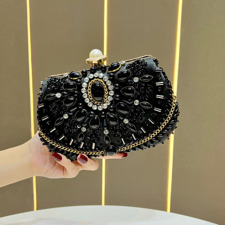 Aufwendige dekorative Abendclutch