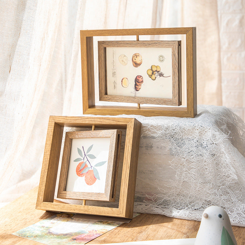 Schicker Holzfoto-Displayständer