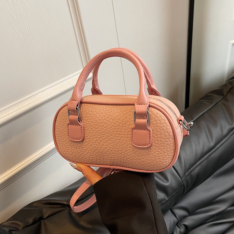 Texturierte Mini-Handtasche Karnz
