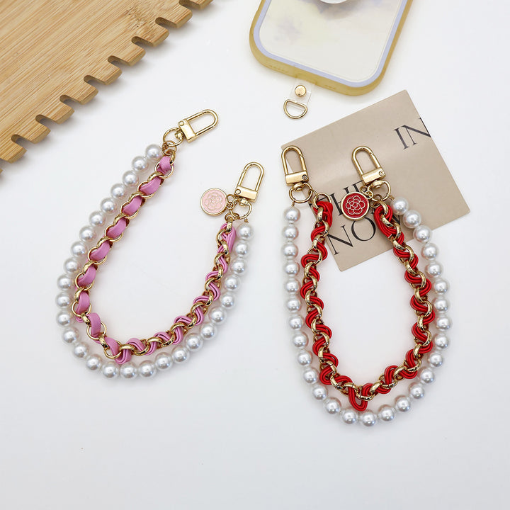 Chic Perlenkette Brillenhalter Karnz