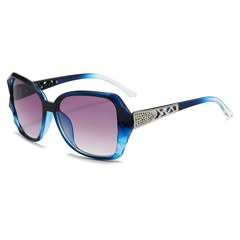Oversized Geometrischer Rahmen Sonnenbrillen