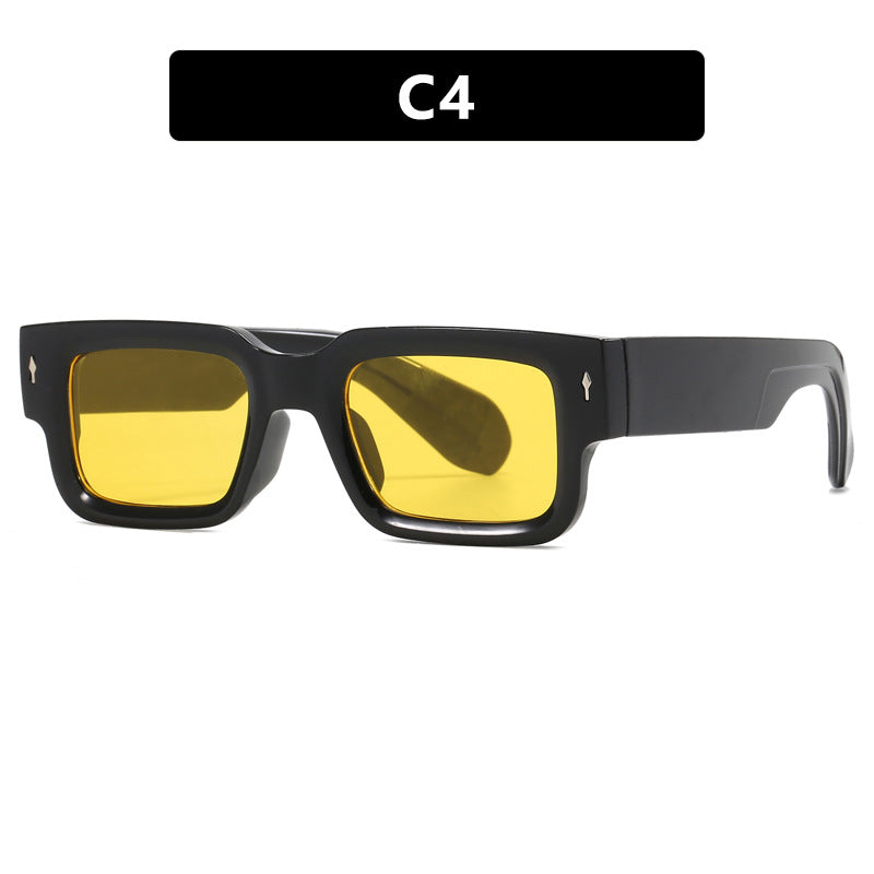 Damen quadratische Sonnenbrille mit elegantem Design und UV-Schutz Karnz