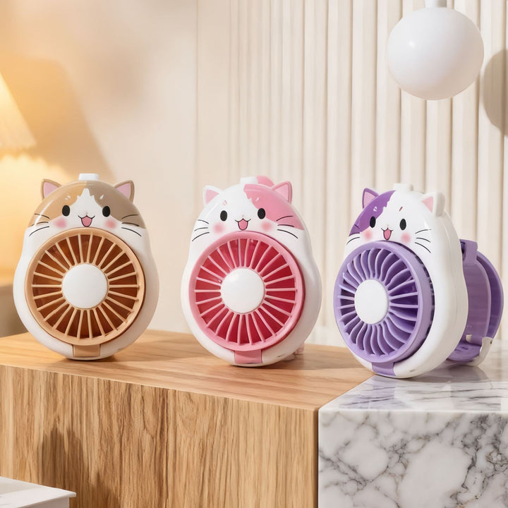 Damen Tragbarer Handventilator im kreativen Hundedesign Karnz