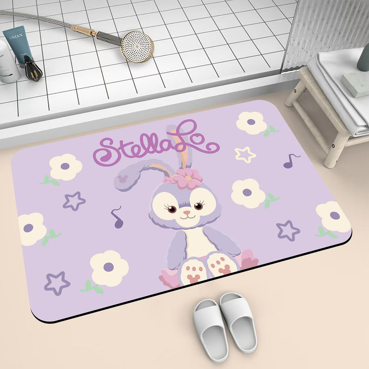 Cartoon Tier Badematte