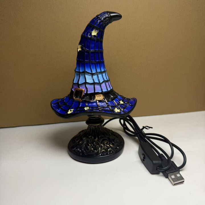 Halloween-Themen Hexenhut Tischlampe Karnz