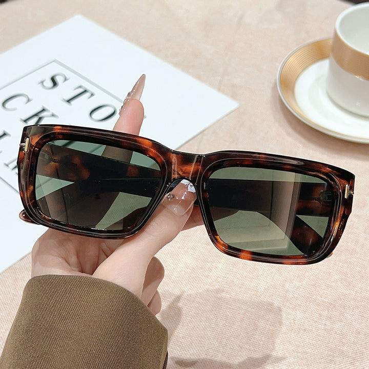 Trendige Übergroße Sonnenbrille Karnz