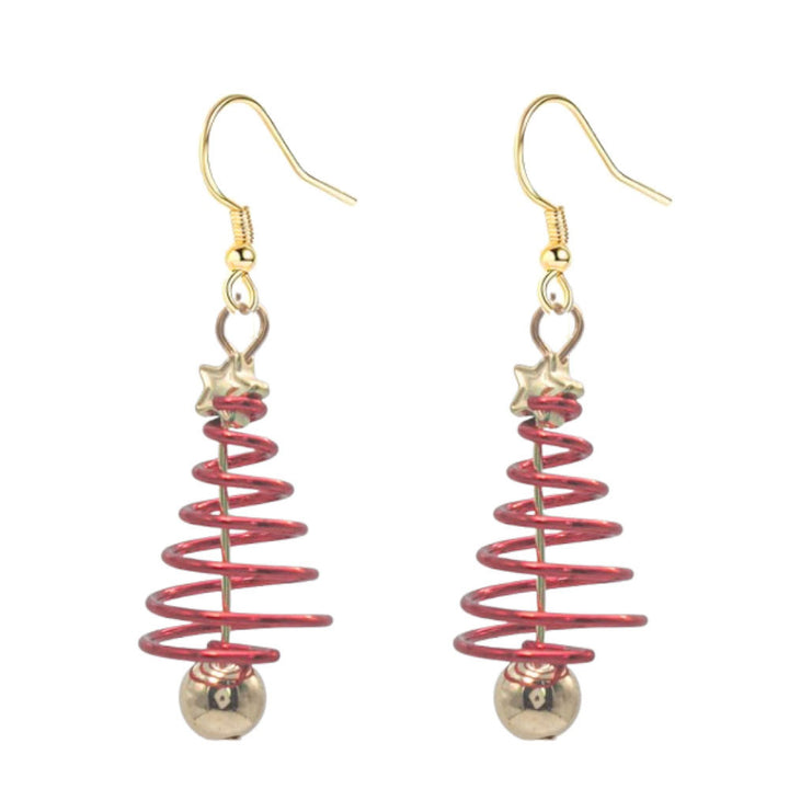 Verspielte Weihnachtsbaum Ohrringe Karnz