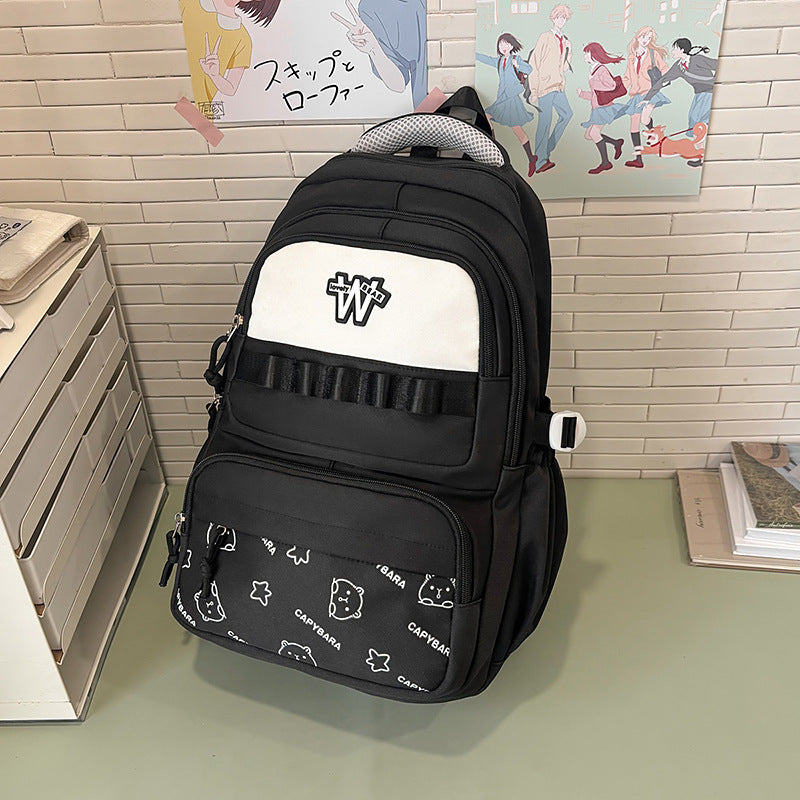 Charmanter Cartoon-Muster-Rucksack