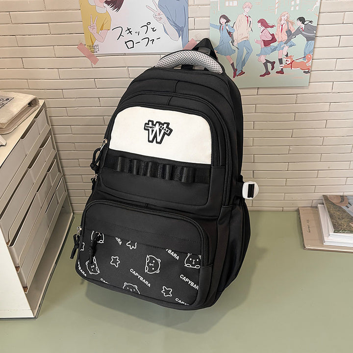 Charmanter Cartoon-Muster-Rucksack