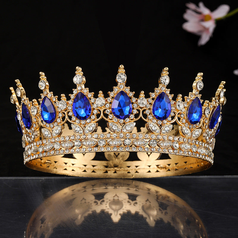 Damen Krone mit eleganten Edelsteinen Karnz