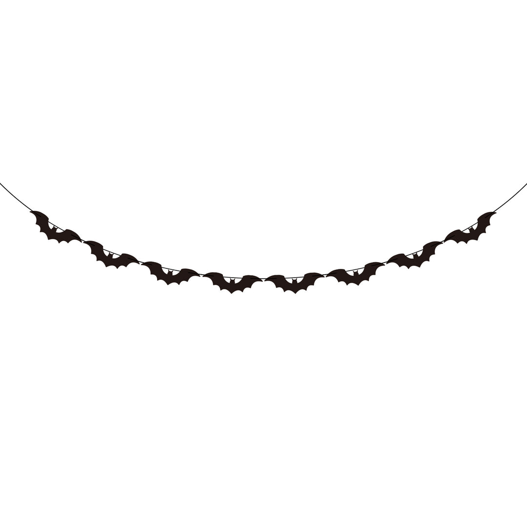 Halloween-Girlande mit Fledermaus-Motiv