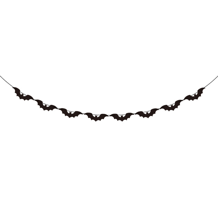 Halloween-Girlande mit Fledermaus-Motiv