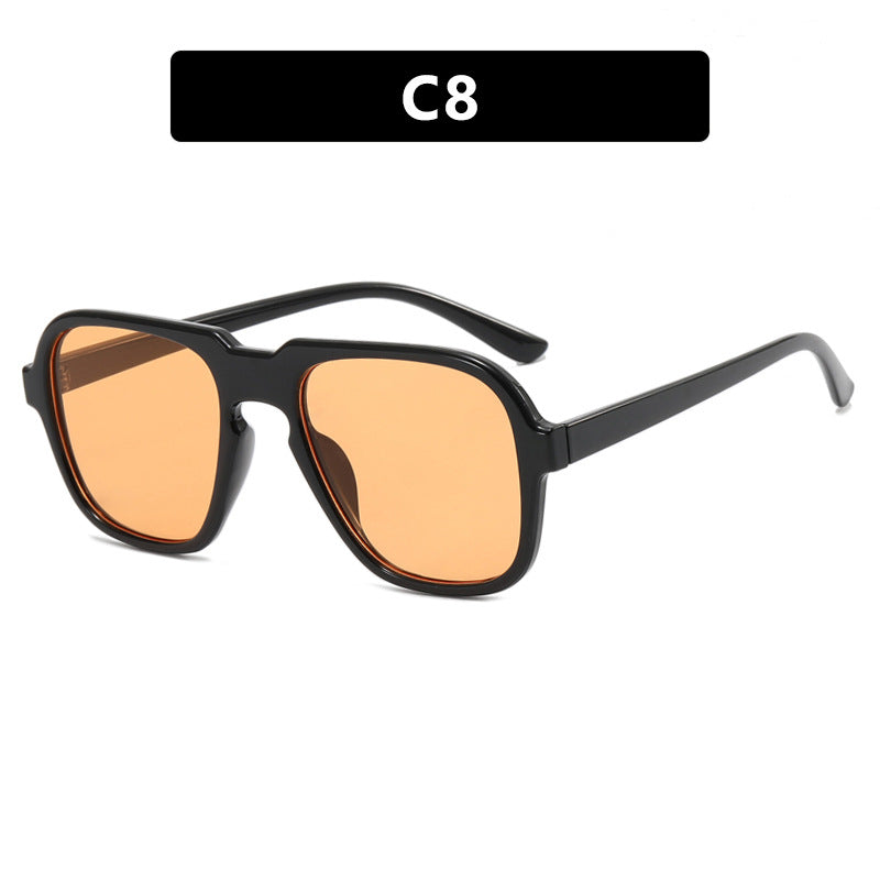Damen außergewöhnliche Sonnenbrille im modernen Tierdruckdesign Karnz