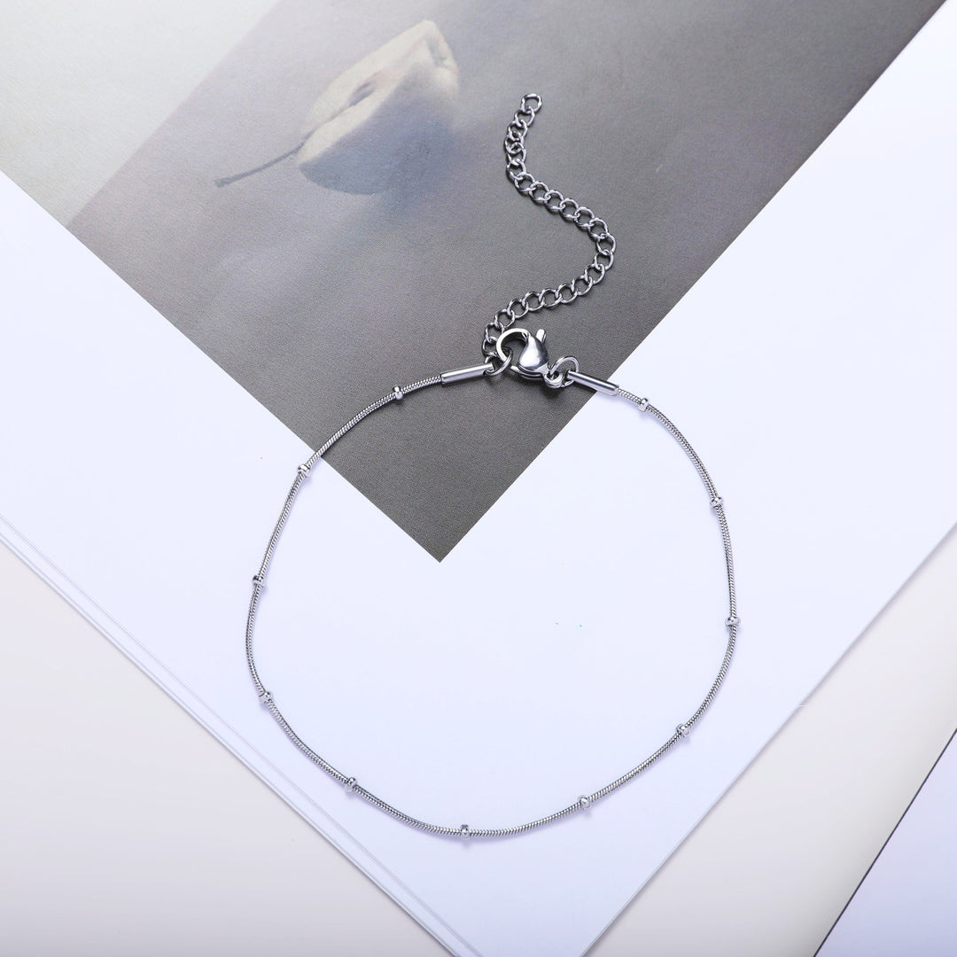 Verstellbares Perlenkette Armband Karnz